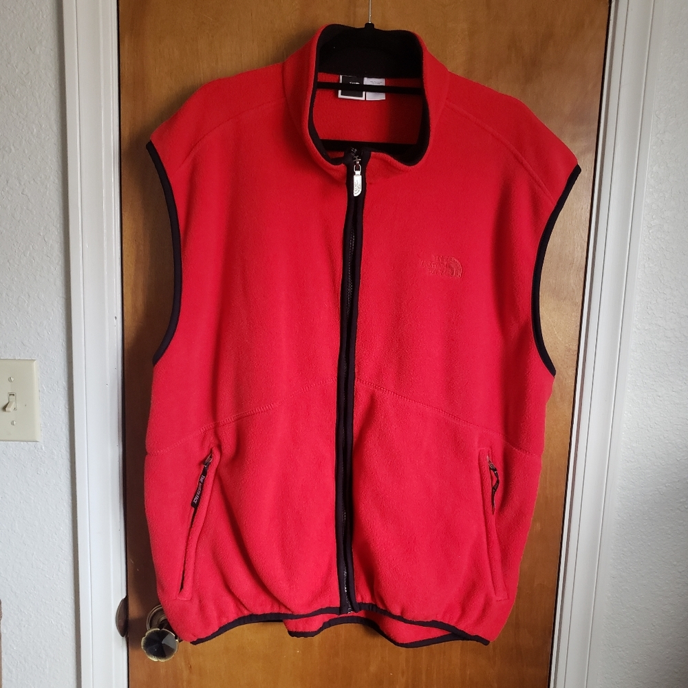 THE NORTH FACE MENS ZIP UP POLARTEC VEST